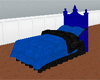 420 Blue Black Bed