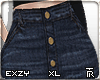 ❥ Long Denim Skirt XL.