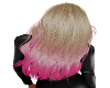 Blonde/Pink Bottom Hair