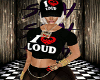 *I e Loud Tee*(F)