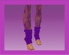 Purple Socks/Warmers