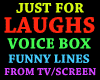 15 FUNNY LINES VOICE