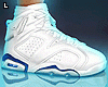 6s Retro White Sneakers