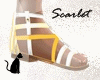 Say! Sandals Yellow Peti