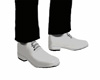 Light grey dress shoes