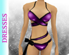Strapped Purple Bikini