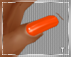 T l Orange Pop Nails