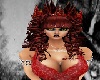 RED WAVEY HAIR V1