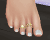 Feet anel renda