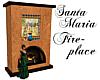 Santa Maria-fireplace