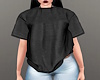 Loose Black T-Shirt~F