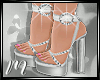 *M* Sexy White Heels