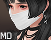 MD Mask On White