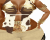 COW TEXTURE VEST