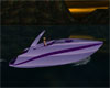 Purple Speed Boat