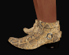 Tan Snakeskin Boots