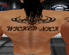 WKD NICK back tattoo