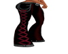 red laced flares