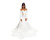 0 wedding dress white