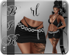 [BIR]Beach Skirt-black