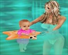baby Girl Purple swimmin