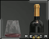 R║ Wine Bottle + Glass