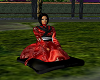 Geisha Kimono Red Silk  