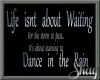 Life Dance Wall Quote
