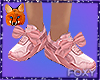 Pink Sneakers With Bows