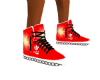firework red sneaker