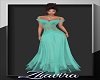 EVELE TEAL GOWN