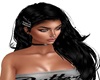 BLACK HAIRS WITH CLIPS
