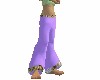 purple jazzy pants