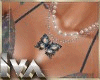 Iva Silver Butterfly nec