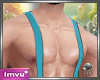 Suspenders Teal