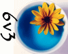 6v3| Flower Water Rug