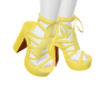 Bow Shoes Yellow