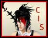 CIS* Emo black w/red