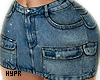 Cargo Skirt Blue