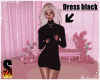 |S| Dress Black