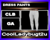DRESS PANTS
