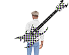 Anim Checkered Guitar