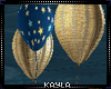 Ceiling Balloons Golden