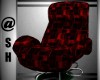 @sh*Red Fur Chair