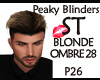 ST BLONDE OMBRE 28 PEAKY