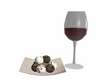 Glass Wine+ Chololats