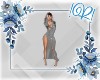 Chained Up Grey Dress L