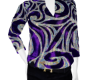 full pant+chemise violet