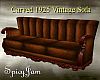 Antq '25 Carved Sofa Brn