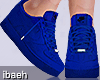 blue shoes F